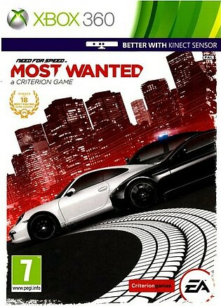 Need for Speed Most Wanted A Criterion Game - Xbox 360 - JTAG Modified System