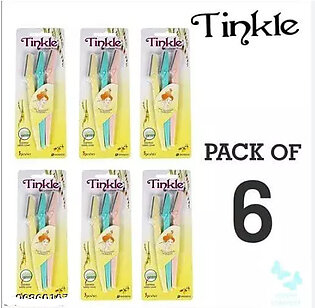 Quick Fast Twinkle Eyebrow Razor Pack Of 3 - 6 - 9 - 12 For Eyebrow Face Hair Removal Facial Razor For Girls - 3 In 1
