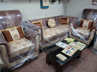 Sultan Furniture's - Luxury Traditional Embraided Sofa Set - 5 Seater
