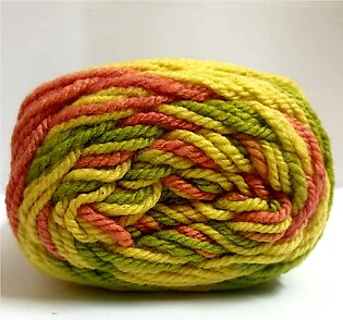 1 Pcs Multicolor Wool, High Quality, Combo Wool Ball. Sweater, Hand Knitting Art Craft Soft Fingering Crochet Hook Yarn, Knitting Thread Dyed