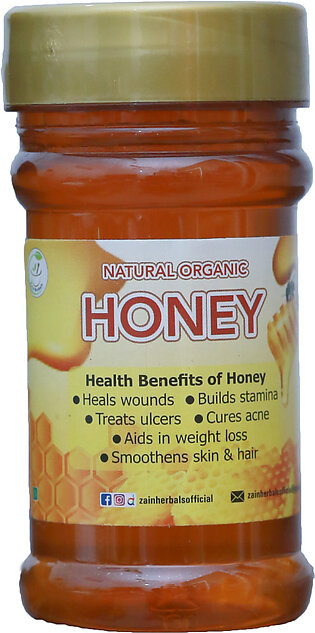 Zain Herbals | Organic Pure Honey | Export Quality Honey | 500g