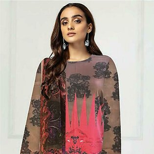 Noor Jahan Anmol Printed Lawn 3 Pcs Un-stitched Suit By Chase Value - 10-a