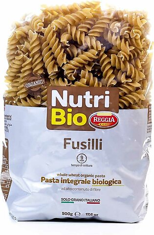 Be Reggia Pasta Nutri Bio Fusilli Organic 500 Gm