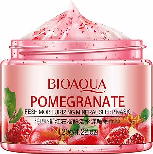 Bioaqua Pomegranate Fresh Moisturizing Mineral Sleep Mask-120g Bqy6049
