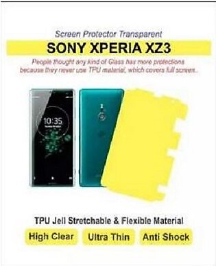 Sony Xperia Xz3 Screen Protector Hydrogel Jelly 360