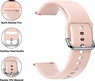 20mm Universal High Quality Soft Silicone Watch Band Strap For Galaxy Watch 42mm, Gear S2 Classic, Amazfit Bip, Moto 360 2nd 42mm (zamams Accessories) Order Now