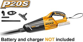 Ingco Lithium-ion Vacuum Cleaner 20v (without Battery & Charger)
