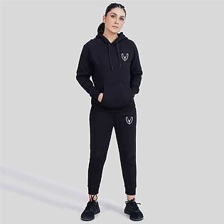 Printed Hood Tracksuit For Women And Girls