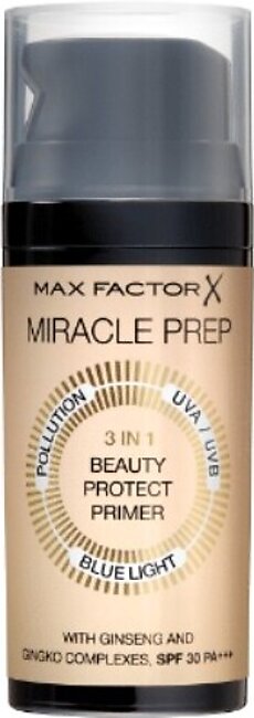 Max Factor Miracle Prep Beauty Protect Primer Spf30 - Beauty By Daraz