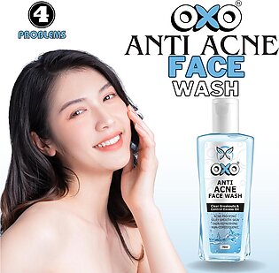 Oxo Anti Acne Face Wash - Foaming Acne Face Wash With Salicylic Acid - 70ml