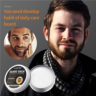 Sadoer Beard Balm Men's Facial Hair Care & Soft Beard Cream 20g