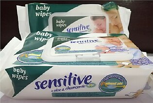 Sensitive Baby Wipes (5 Packs) (70 Wet Sheets Each)