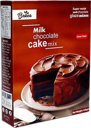 Bakea Cake Mix Milk Chocolate 430g