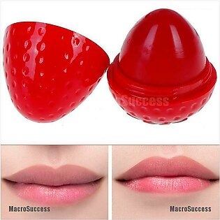Strawberry Moisturizing Lip Balm - Red