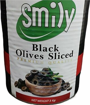 Olives Black Slices 3kg Canned Food