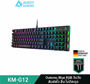 A-u-k-e-y Kmg12 Mechanical Keyboard 104key With Gaming Software