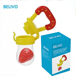 Belivo Pacifier / Fresh Fruit Food Baby , Feeding Safe Fruit Feeder , Feeding For Infant Supplies Teat Pacifier Bottles / Soother/ Fruit Teether / Kids Chosni / Fruit Chosni