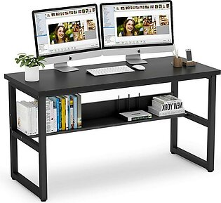 Office Table Desktop Table With Book Shelf Office Desk Laptop Table Study Table Writing Table
