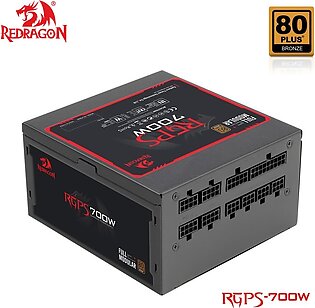 Redragon 700w Gaming Pc Power Supply Rgps Full Modular 80plus Bronze (gc-ps005)