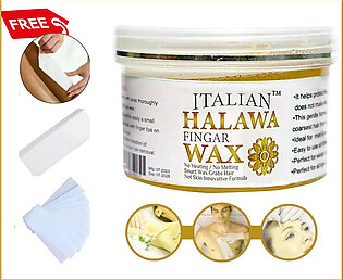 Italian Halawa Finger Wax With Free Straps Amazing Quality Professional Series Finger Wax Halawa Finger Wax Fonger Wax For Body And Face Male And Female Are Use No Issu