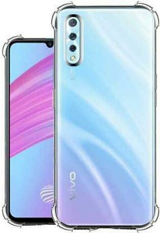 Vivo S1 Back Cover Transparent Extra Bumper Anti Shock Soft Crystal Clear Case For Vivo S1
