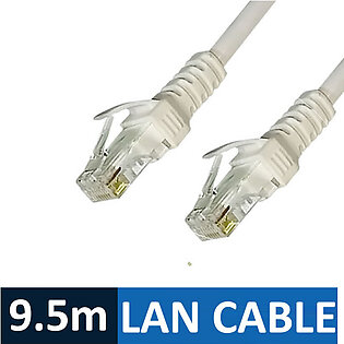 9.5 Meters Lan Cable Cat 6 Lan Premium Quality Ethernet Wire Internet Cable For Modem
