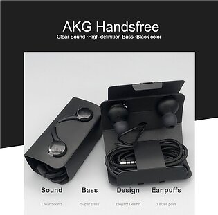 AKG hands-free – Universal AKG Handfree For All Devices Having 3.5mm Headphones Jack – PUBG AKG Handsfree - AKG Headphones For Music Type C Handsfree - Stereo Sound Handsfree   – Black Color