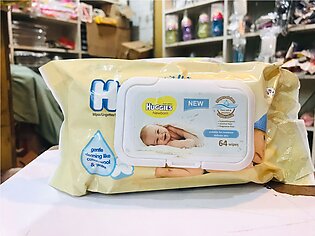 Pack Of 1 Huggies New Born Baby Wipes 64\wipes