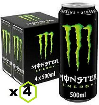 M0nster Energy Drink 500ml ( Pack Of 4)