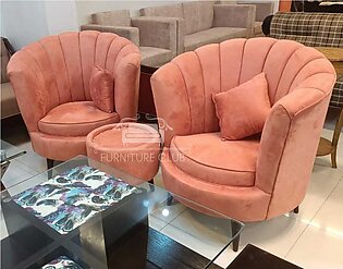 Wing Chairs With Round Table