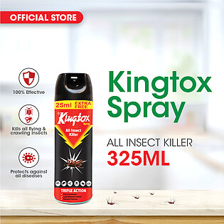 Kingtox All Insects Killer Black Spray 325ml