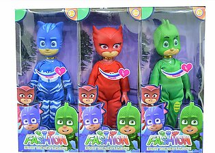 Pj Masks 6 Action Figures And Accessories Set – 4 Inches