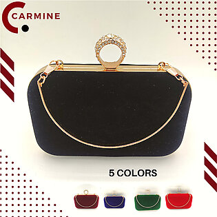 Latest Velvet Clutch For Women Wallet Black Blue Green Red Maroon Wedding Bridal Party Fancy Clutch For Women With Chain Bags For Girls Purses For Girls Wallets For Women Purse For Women Purse For Girls Stylish Hand Bag