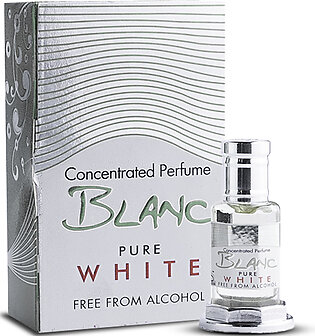 Original Blanc Pure White Attar For Men Perfume Musk Al Mahal  12ml, 6ml
