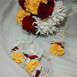 Floral Jewellery For Maiyo And Wedding Artificail Flower All Colour Avalible
