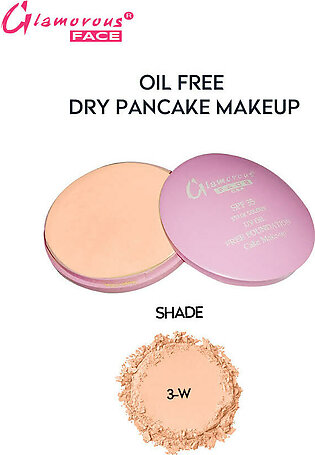 Glamorous Face Dry Pancake Oil Free Makeup SPF 35 Stage Color UV Oil Free Cake Foundation