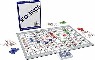 Sequence Strategy Board Game - Multicolor