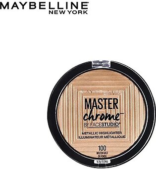 Maybelline New York - Master Chrome Metallic Highlighter 100 Molten Gold