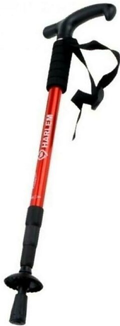 Walking Hiking Stick For Hikers - Red & Black