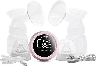 Ornavo - Electric Breast Pump Double, 9 Speeds & 2 Modes Best Breast Pumping Machine | Bpa Free Electric Breast Feeding Milk Pump With Double Bottles For Time Saving | Breast Pumps Dual