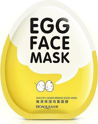 Bioaqua Egg Face Smooth Moisturizing Egg Sheet Mask