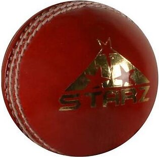 Avenger Leather Cricket Ball - Red