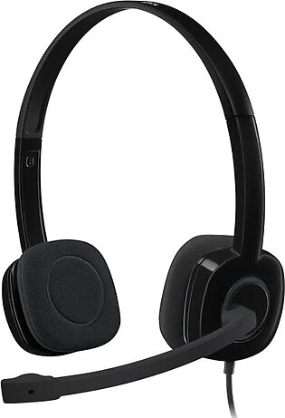 Logitech Stereo Headset / Headphone With Cancelling Mic ( H151 )