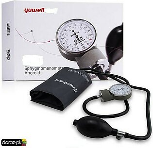 Yuwell Professional Manual Blood Pressure Cuff – Superior Aneroid Sphygmomanometer BP Operator with Durable Carrying Case With Accurate Readings