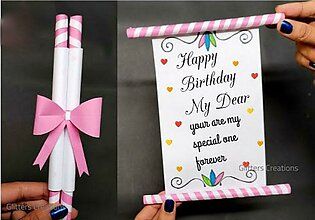 Unique And Beautiful Birthday Card/handmade