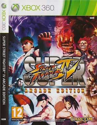 Super Street Fighter 4 Arcade Edition - Jtag Xbox 360