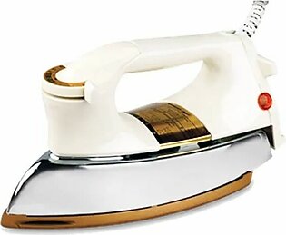 National Iron Dry Super De-luxe Automatic Iron Easy Temperature Setting Non Stick Coating