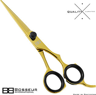 Aurum 'gold' High Carbon Steel Cutting Scissors 6.5” Hairdressing Razor Shears Professional Salon Barber Haircut Scissors