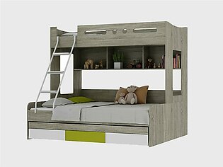 INTERWOOD Pluto Bunk Bed with Trundle - Secure delivery + Free Installation