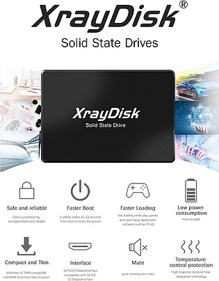 Xray Disk Ssd 128gb 256gb 480gb 512gb 1tb Sata3 Internal Ssd Pc Laptop Hard Drive